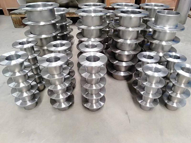 Titanium flanging